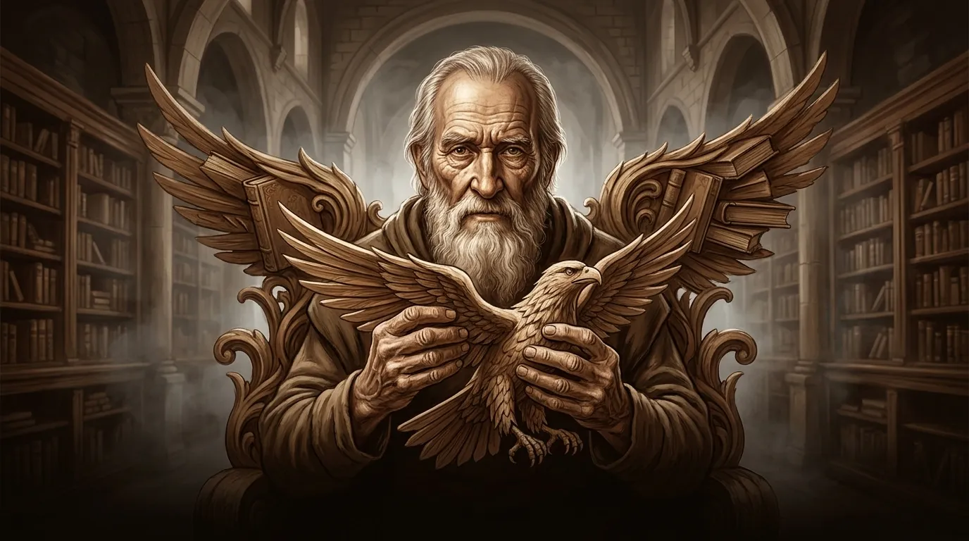 The Wooden Eagle — غلاف الكتاب — Wonder Tales