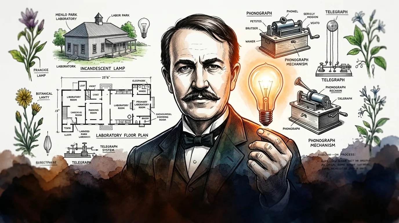 Thomas Edison — 图书封面 — Wonder People