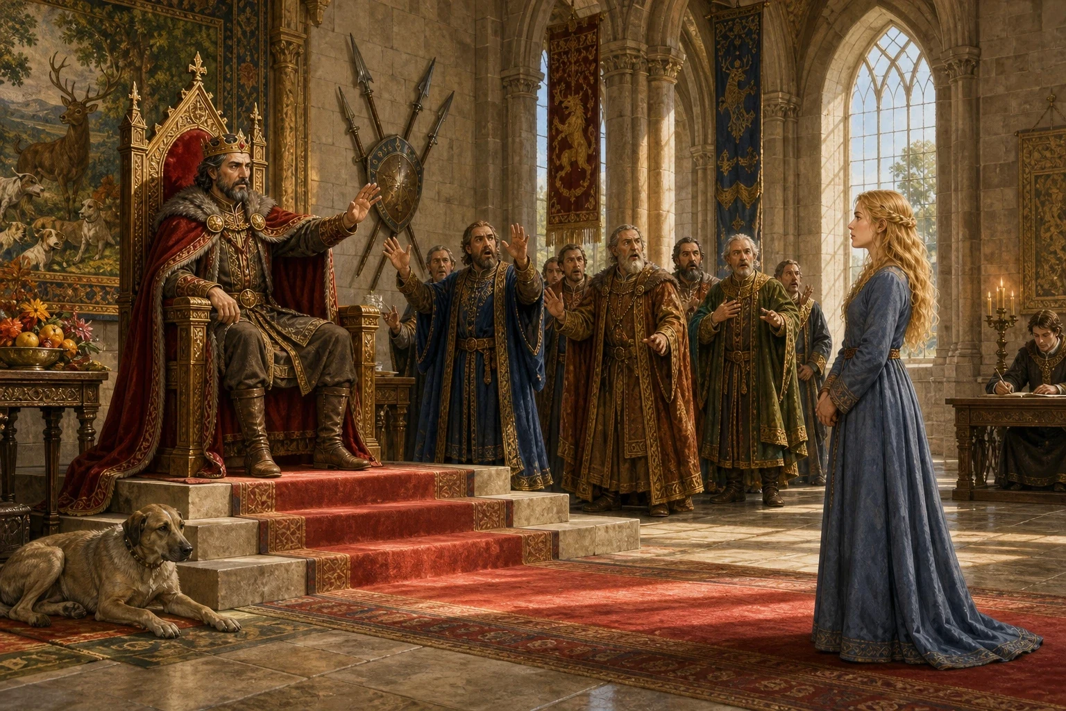 The princess grew up, and as she grew, something strange happened: she came to look exactly like her mother had looked — the very same golden hair, the very… The princess grew up, and as she grew, something strange happened: she came to look exactly like her mother had looked — the very same golden hair, the very…