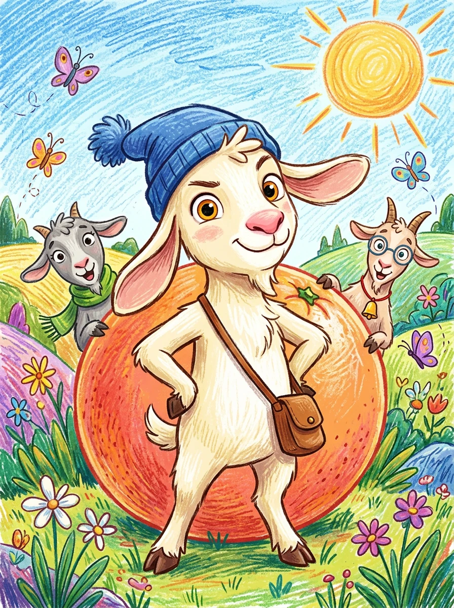 Cover of Three Goofy Goats and a Grapefruit