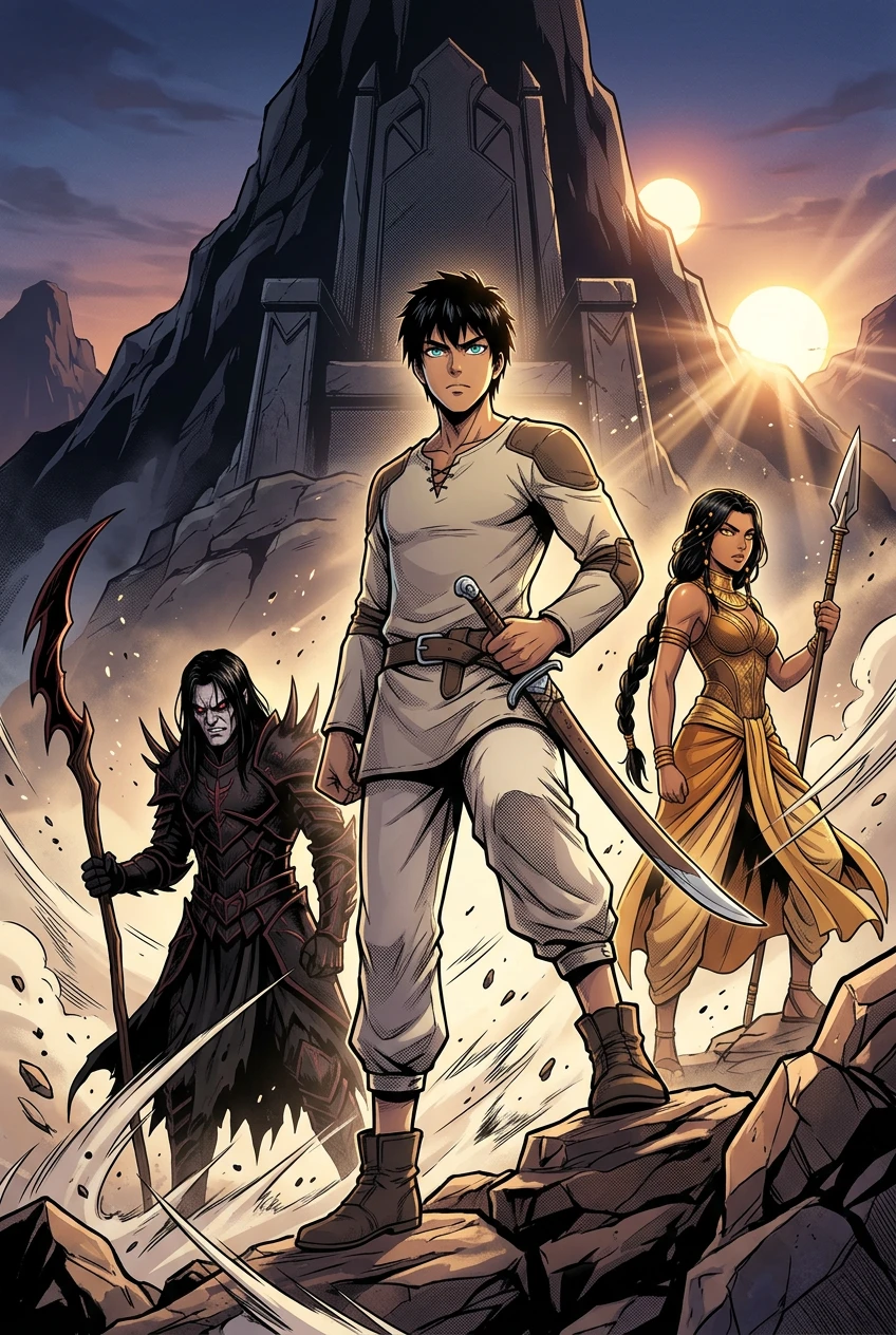 Throne of Shadows — 图书封面 — Wonder Comics