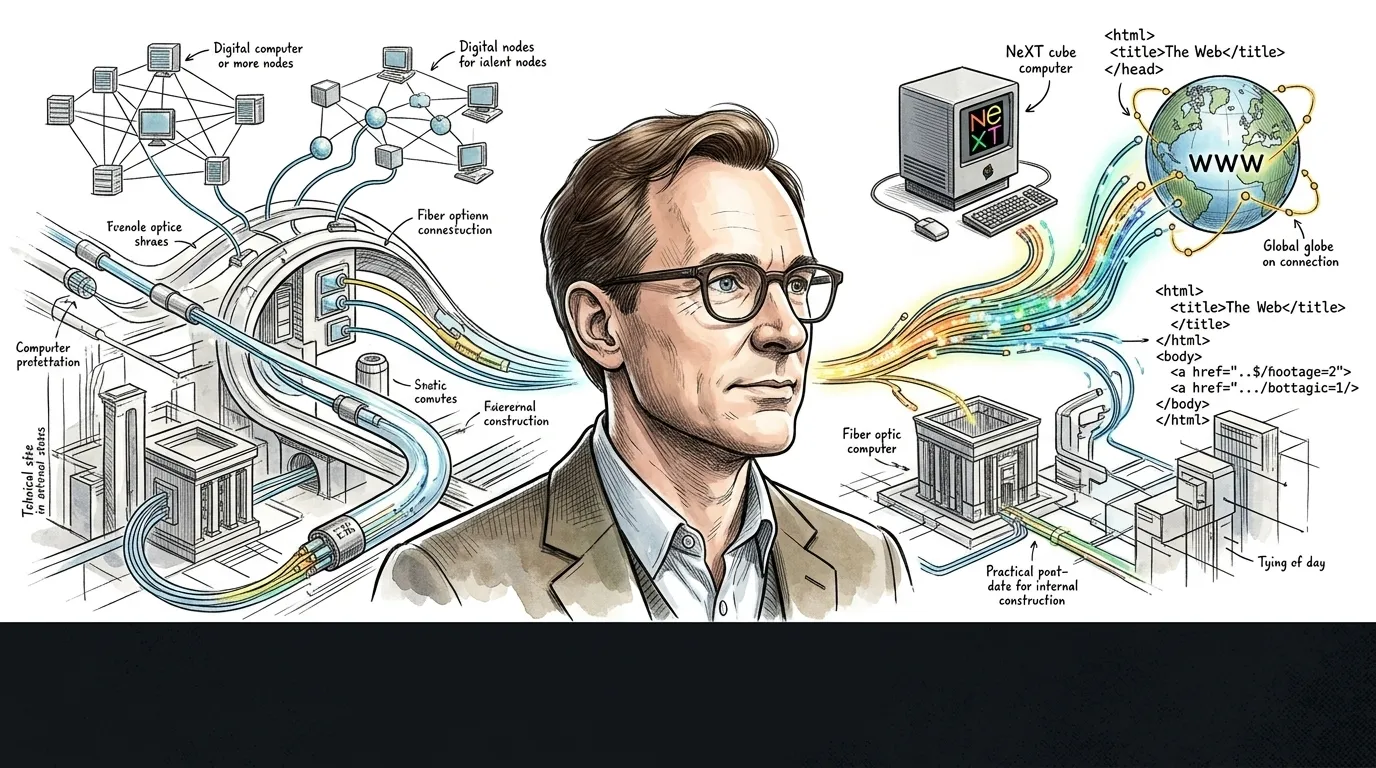 Tim Berners-Lee — 图书封面 — Wonder People