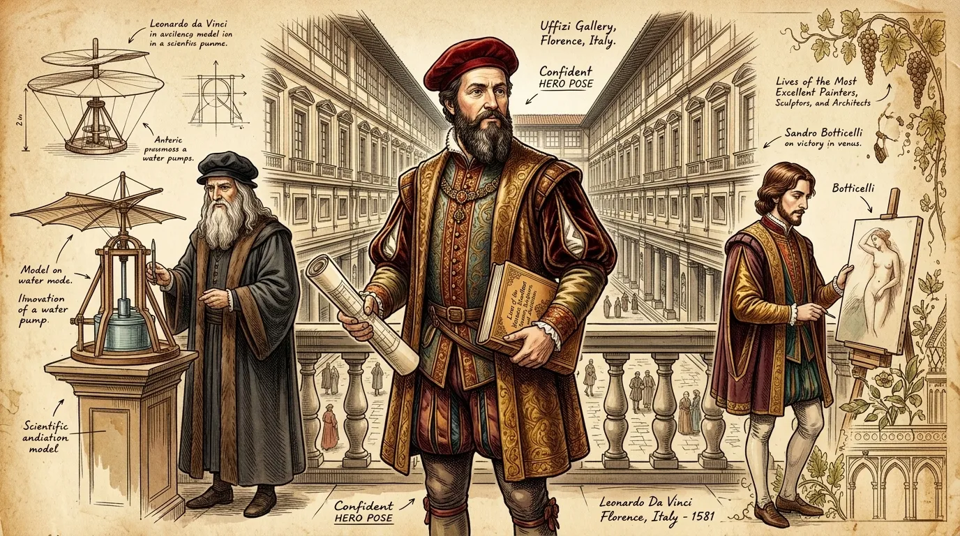 Cover of Uffizi Gallery (Florence, Italy — 1581)