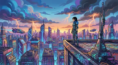 The metropolis of Zenith City hummed with a million untold stories, its steel towers piercing the clouds. High above, a lone figure surveyed the sprawling… The metropolis of Zenith City hummed with a million untold stories, its steel towers piercing the clouds. High above, a lone figure surveyed the sprawling…
