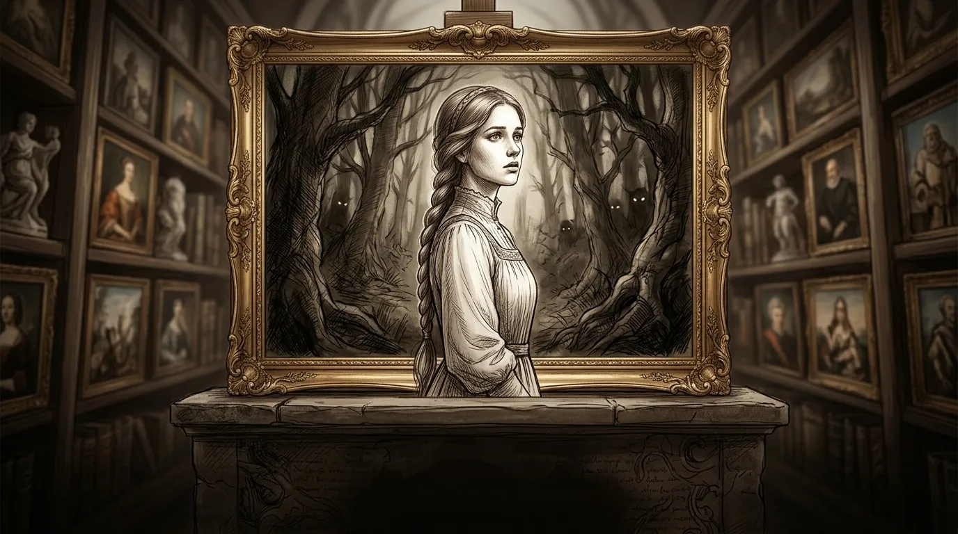 Vasilisa the Beautiful — 책 표지 — Wonder Tales