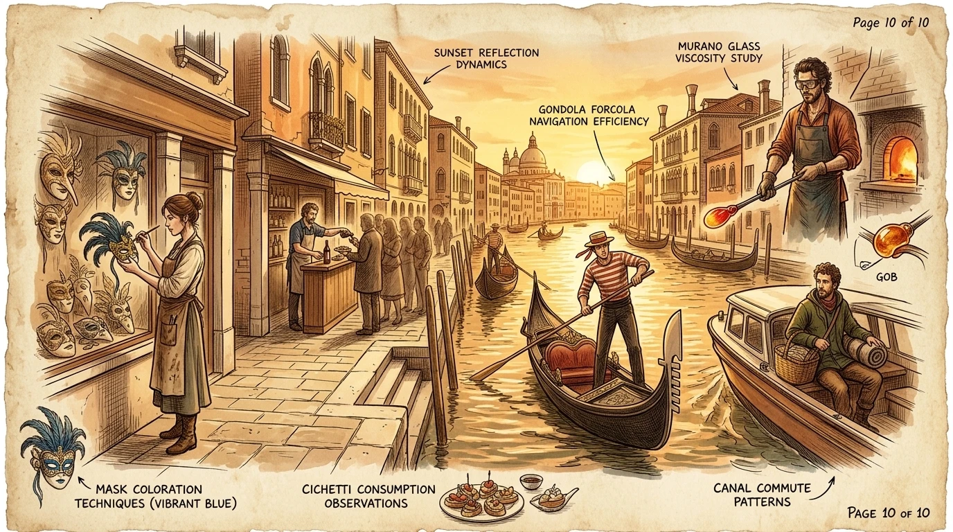 Alors que le soleil se couche sur Venise, la ville est baignée d'une lumière dorée, créant une scène à couper le souffle. Alors que le soleil se couche sur Venise, la ville est baignée d'une lumière dorée, créant une scène à couper le souffle.