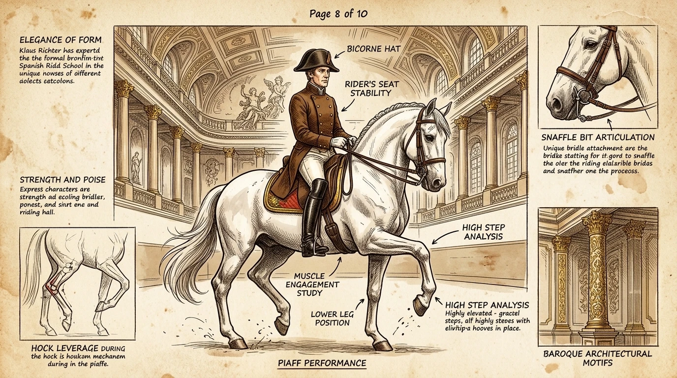 The Spanish Riding School showcases the Lipizzaner horses performing intricate equestrian maneuvers. Performances demonstrate the horses' grace and the riders'…