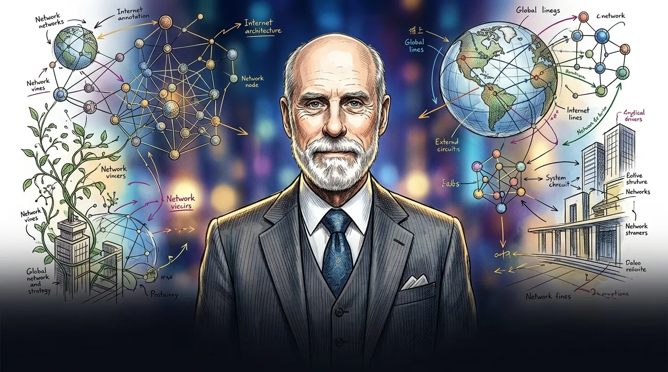 Vint Cerf — 图书封面 — Wonder People