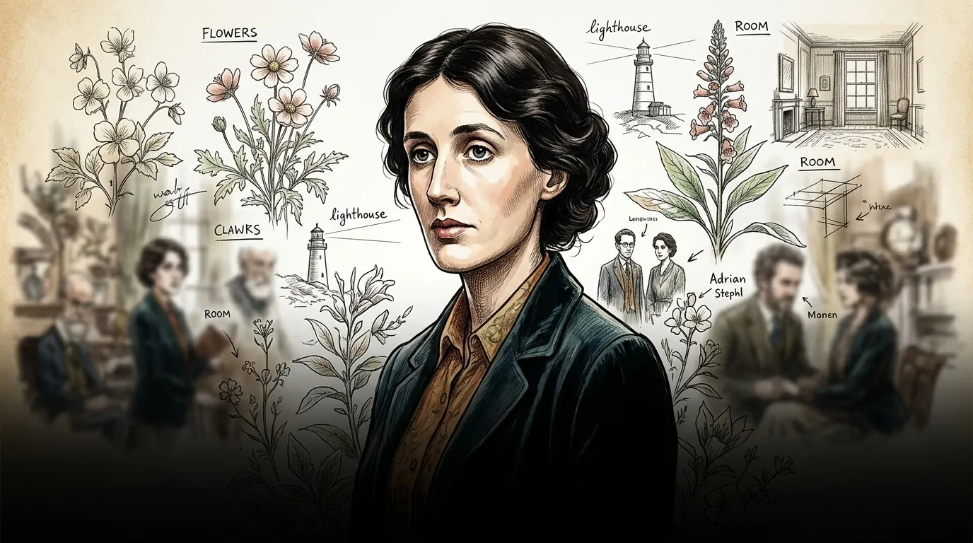Virginia Woolf — 图书封面 — Wonder People