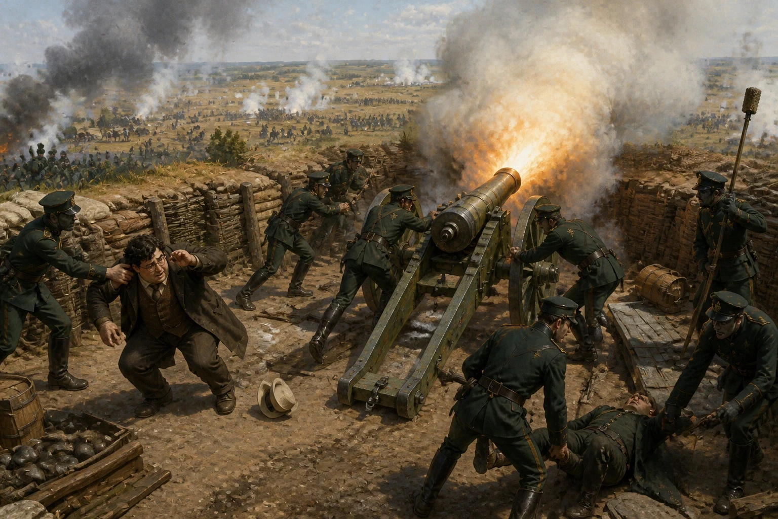 Three years after Austerlitz, Napoleon invaded Russia itself, and in September 1812 his army met the Russian army at a village called Borodino, outside Moscow. Three years after Austerlitz, Napoleon invaded Russia itself, and in September 1812 his army met the Russian army at a village called Borodino, outside Moscow.