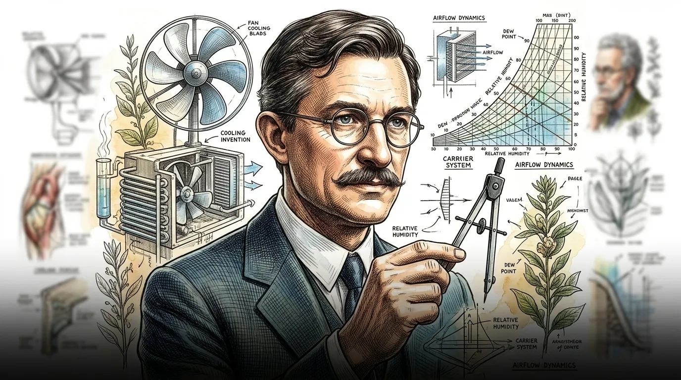 Willis Carrier — 图书封面 — Wonder People