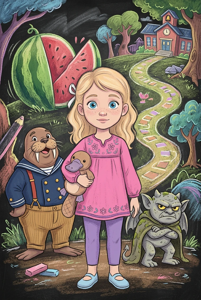 Cover of Wobbly Walrus's Wonderful Watermelon