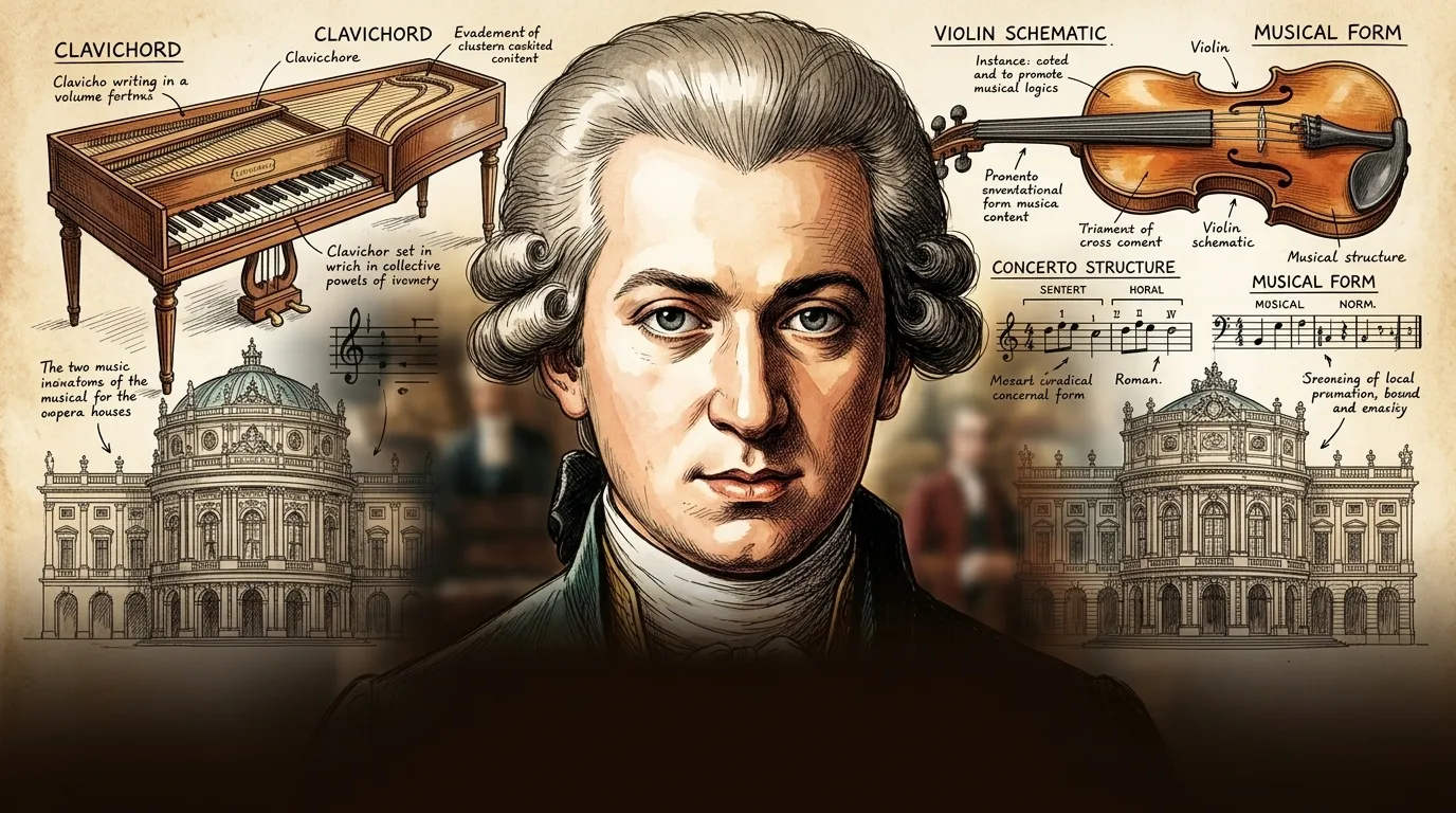 Wolfgang Amadeus Mozart — 图书封面 — Wonder People