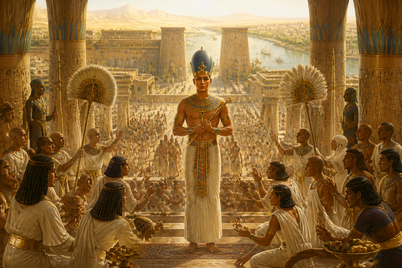 Akhenaten — book cover — Wonder Egypt Akhenaten — book cover — Wonder Egypt