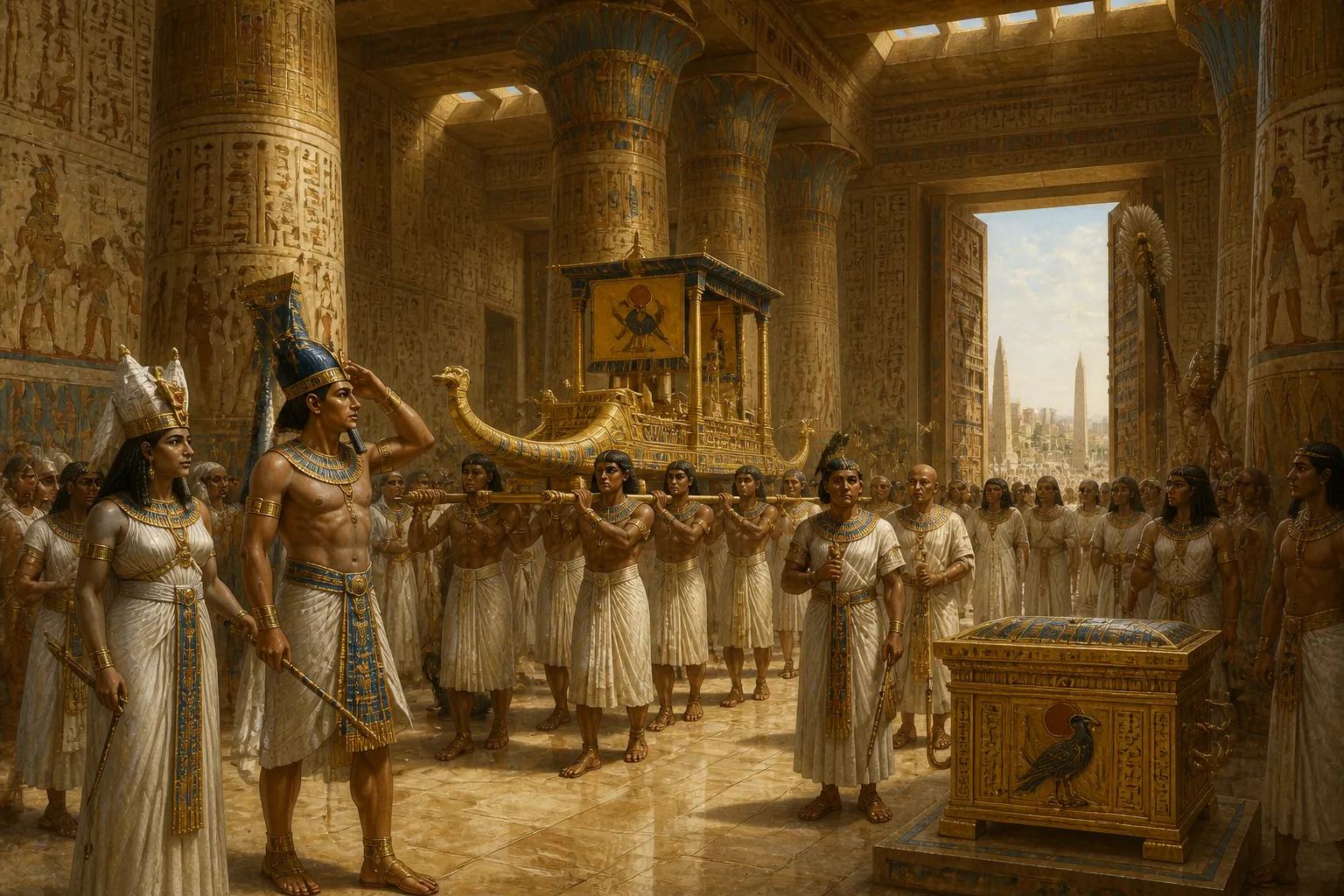 In the vast tapestry of Egypt's history, the rise of Amun as a towering figure during a millennium of profound transformation is significant. In the vast tapestry of Egypt's history, the rise of Amun as a towering figure during a millennium of profound transformation is significant.
