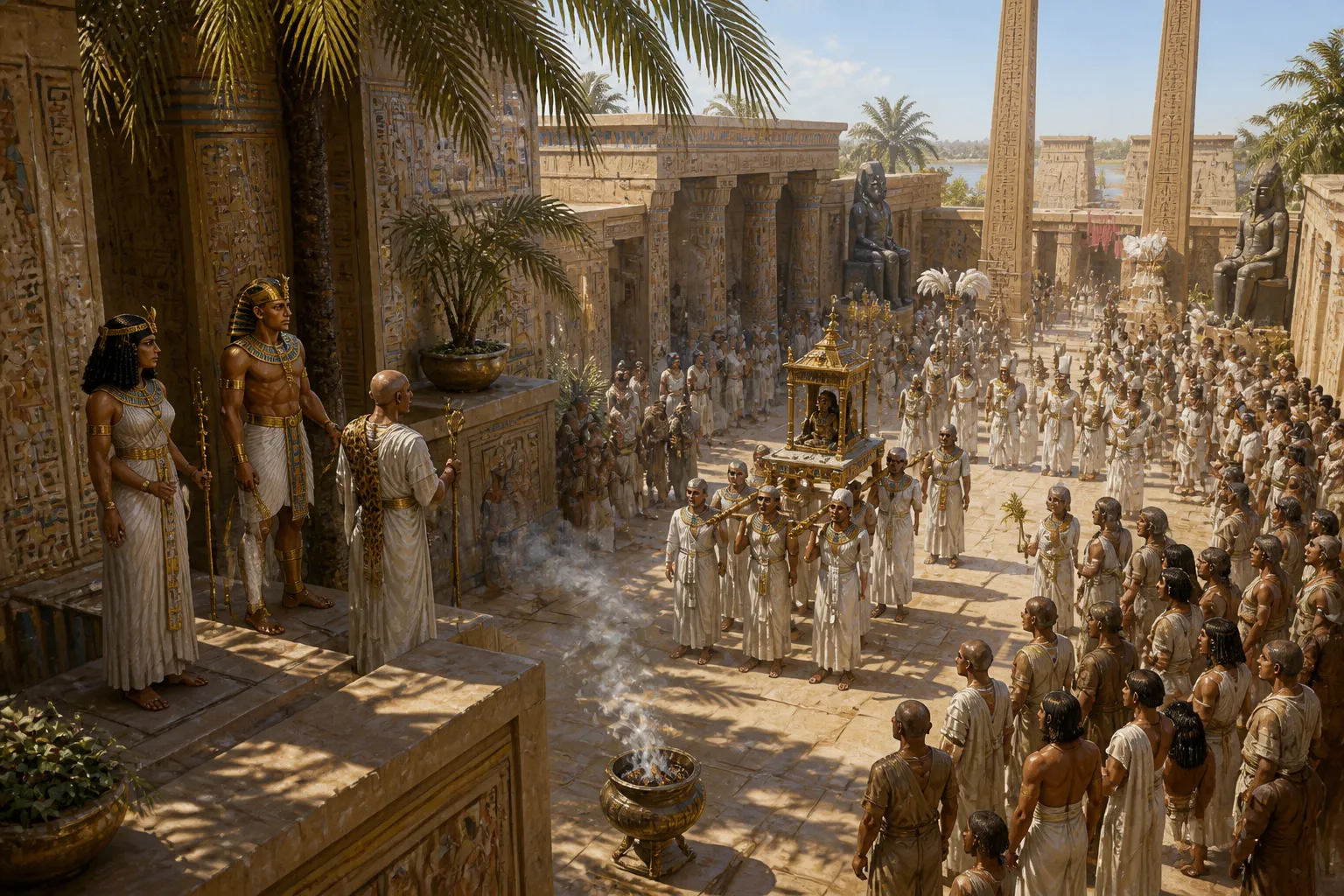 The oracles of Amun, conveyed through ceremonious processions, were pivotal in guiding major state decisions, their influence extending across the breadth of… The oracles of Amun, conveyed through ceremonious processions, were pivotal in guiding major state decisions, their influence extending across the breadth of…