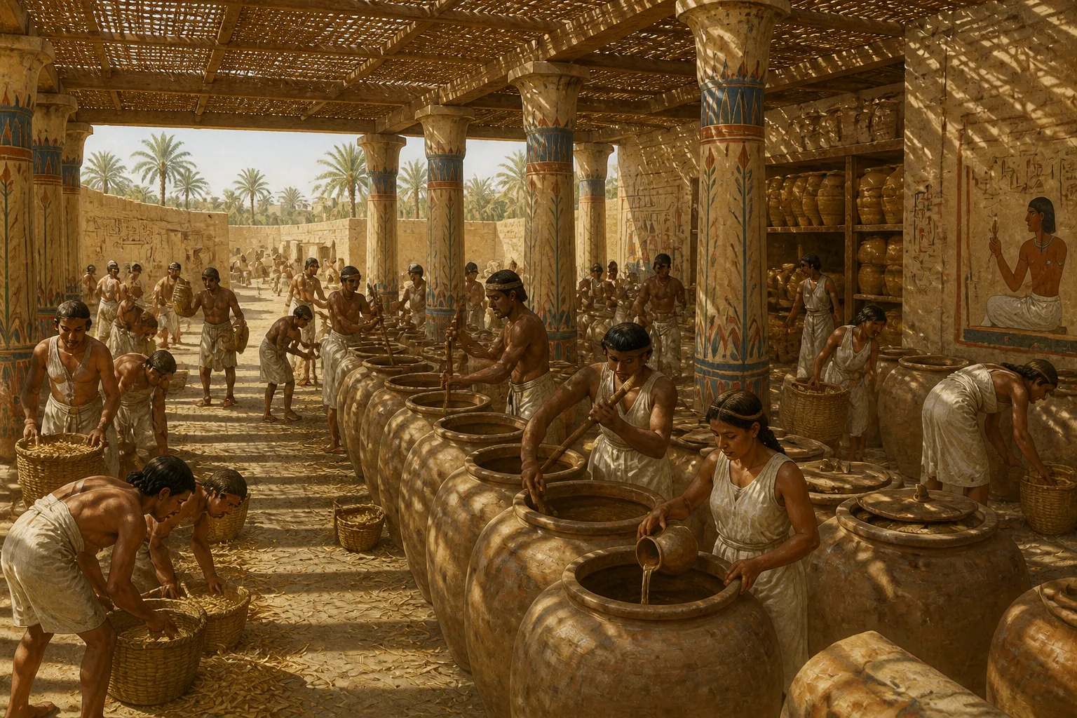 Amidst Akhenaten’s sunlit city of Amarna, breweries played a vital role in the societal machine. As the worship of Aten transformed religious landscapes… Amidst Akhenaten’s sunlit city of Amarna, breweries played a vital role in the societal machine. As the worship of Aten transformed religious landscapes…