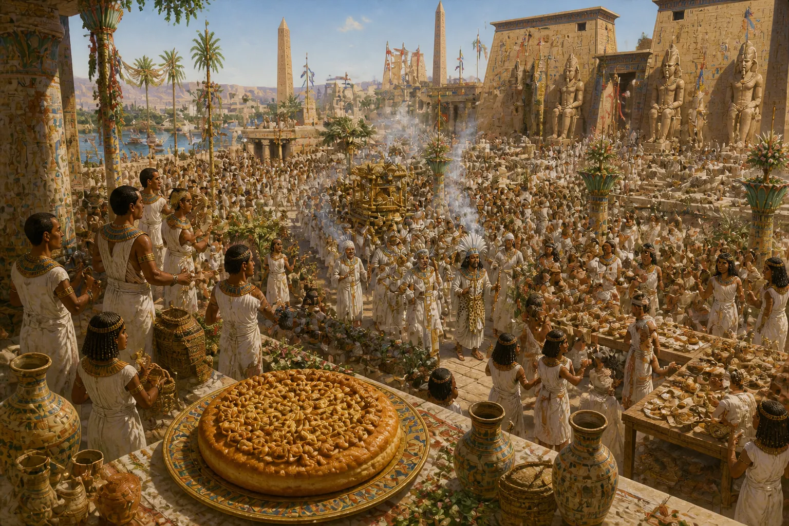 Bread and Beer — page 7 illustration — Wonder Egypt Bread and Beer — page 7 illustration — Wonder Egypt