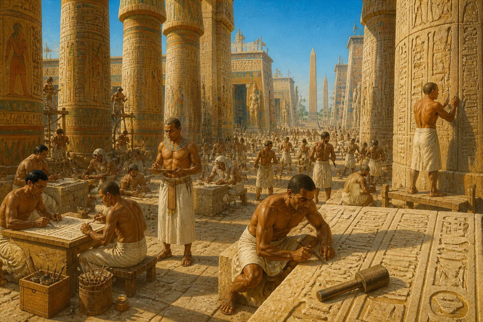 Bread held a place in the sacred rituals of Egypt, bridging the earthly and the divine with a profound symbolism. In the hallowed spaces of temples and the… Bread held a place in the sacred rituals of Egypt, bridging the earthly and the divine with a profound symbolism. In the hallowed spaces of temples and the…