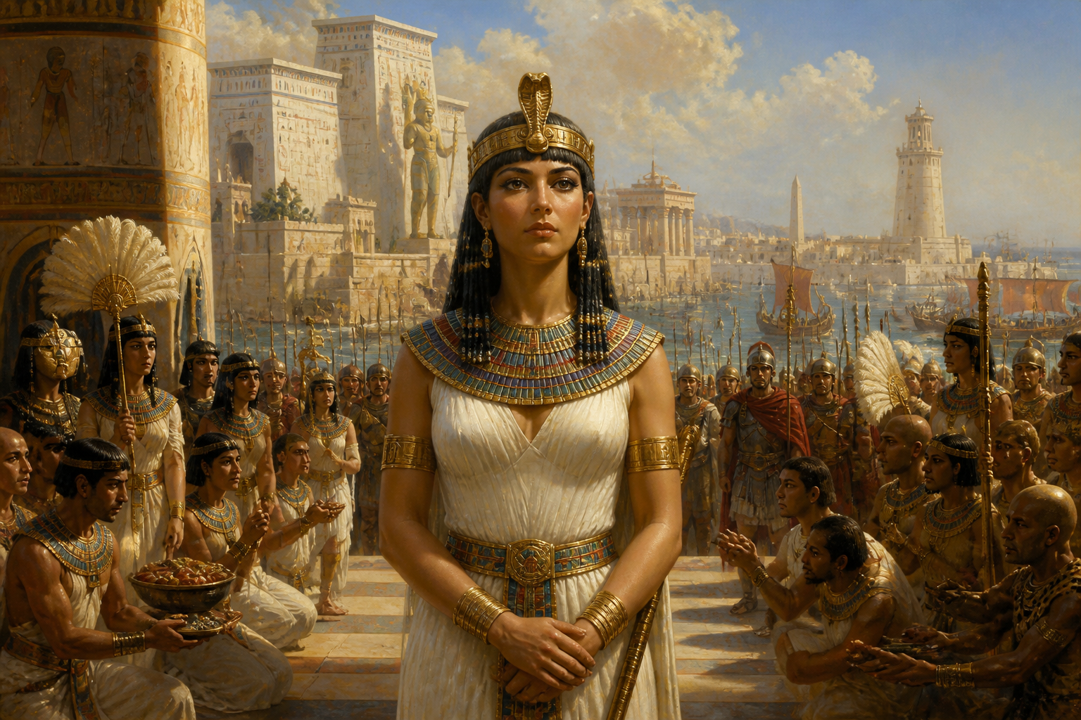 Cleopatra VII — book cover — Wonder Egypt Cleopatra VII — book cover — Wonder Egypt
