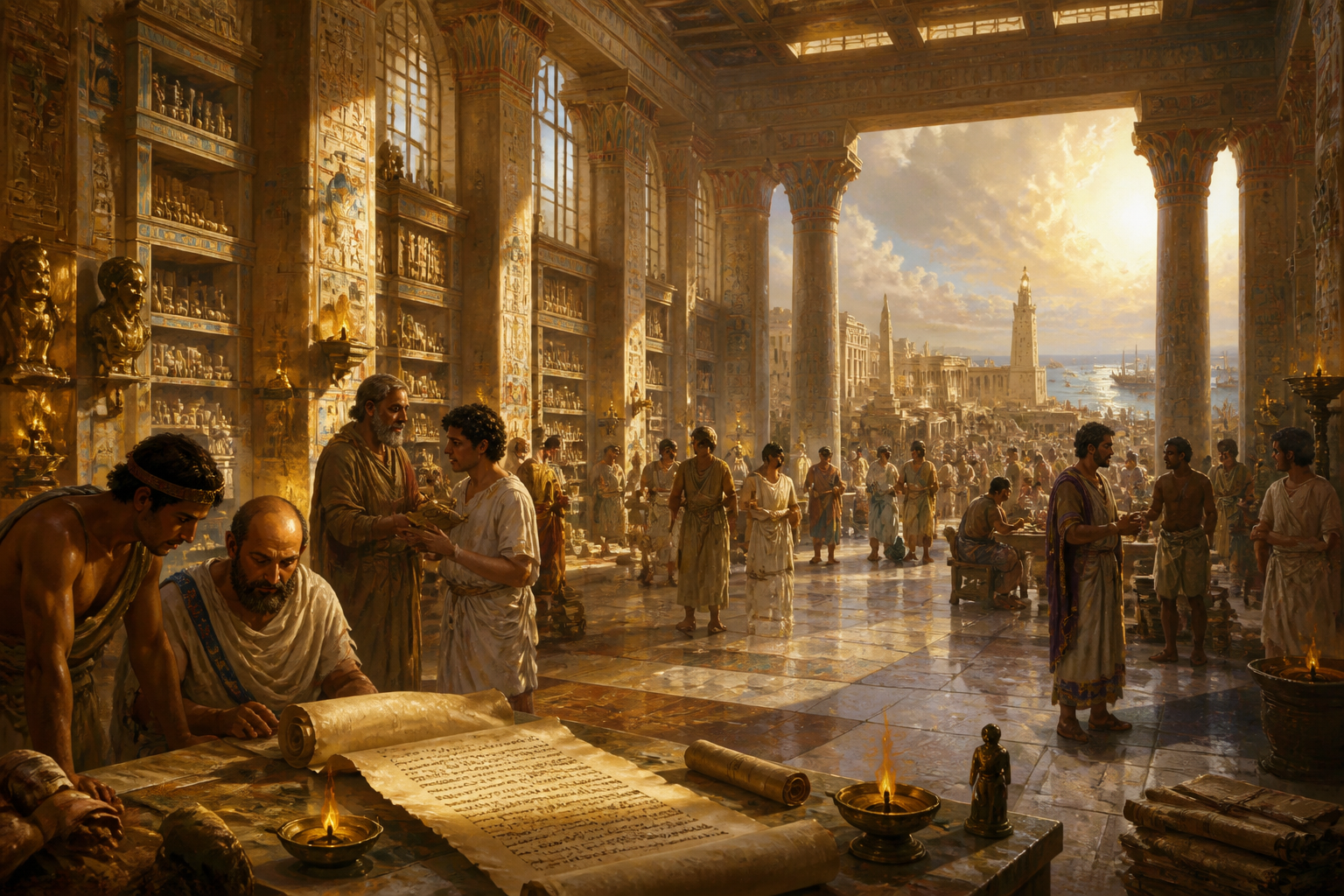 The Library of Alexandria, a treasure trove of knowledge and culture, now stands as a testament to Cleopatra's vision for Egypt. The Library of Alexandria, a treasure trove of knowledge and culture, now stands as a testament to Cleopatra's vision for Egypt.