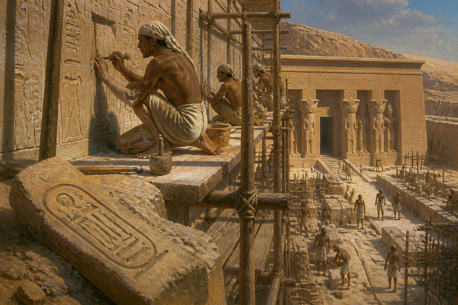 Decades after her reign, an unprecedented act of erasure attempted to remove Hatshepsut from the annals of history. Thutmose III, now reigning as pharaoh… Decades after her reign, an unprecedented act of erasure attempted to remove Hatshepsut from the annals of history. Thutmose III, now reigning as pharaoh…