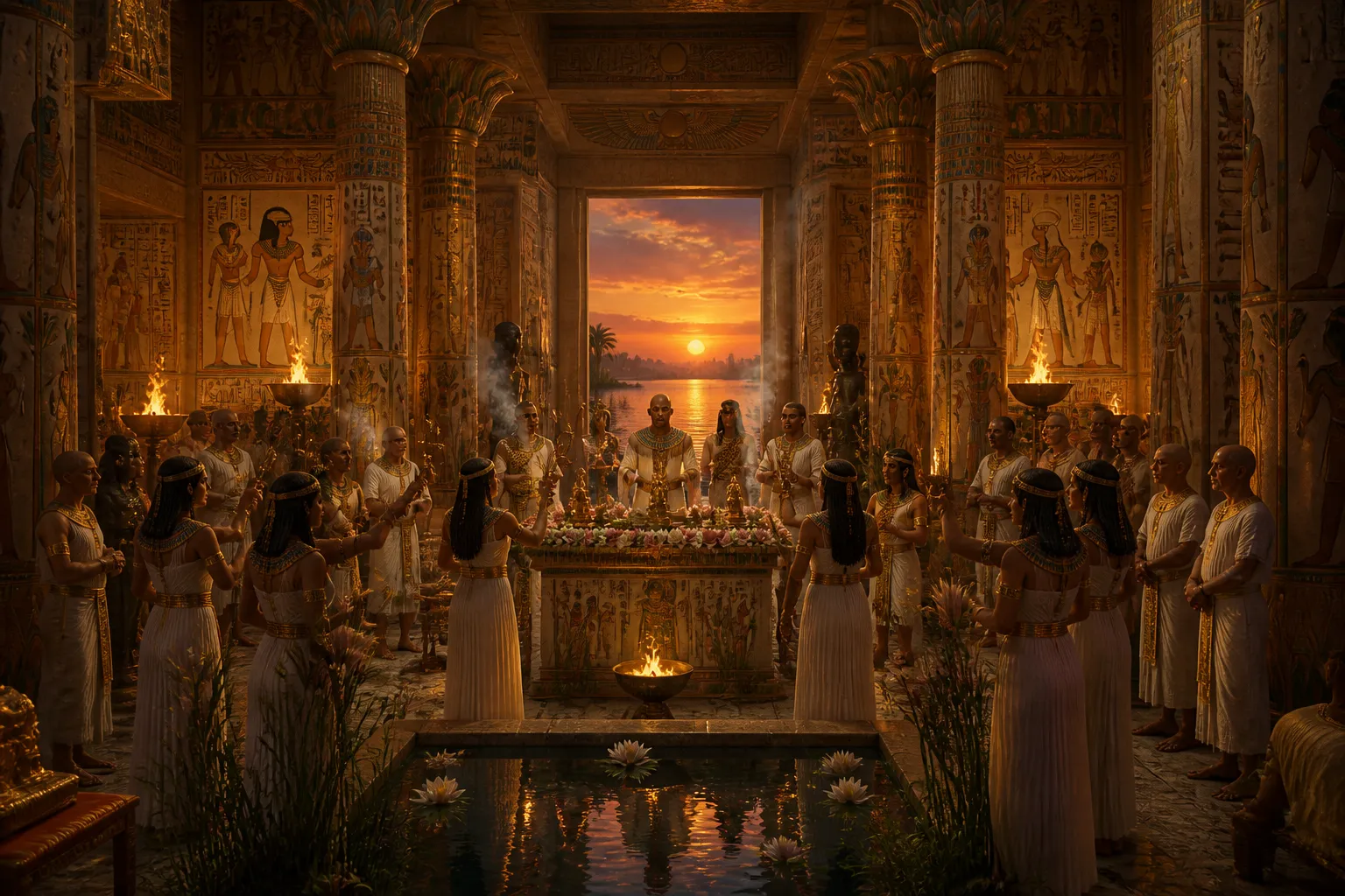 Central to the worship of Isis were elaborate rituals infused with tradition and mysticism. The clergy of Philae, consisting of both priests and priestesses… Central to the worship of Isis were elaborate rituals infused with tradition and mysticism. The clergy of Philae, consisting of both priests and priestesses…