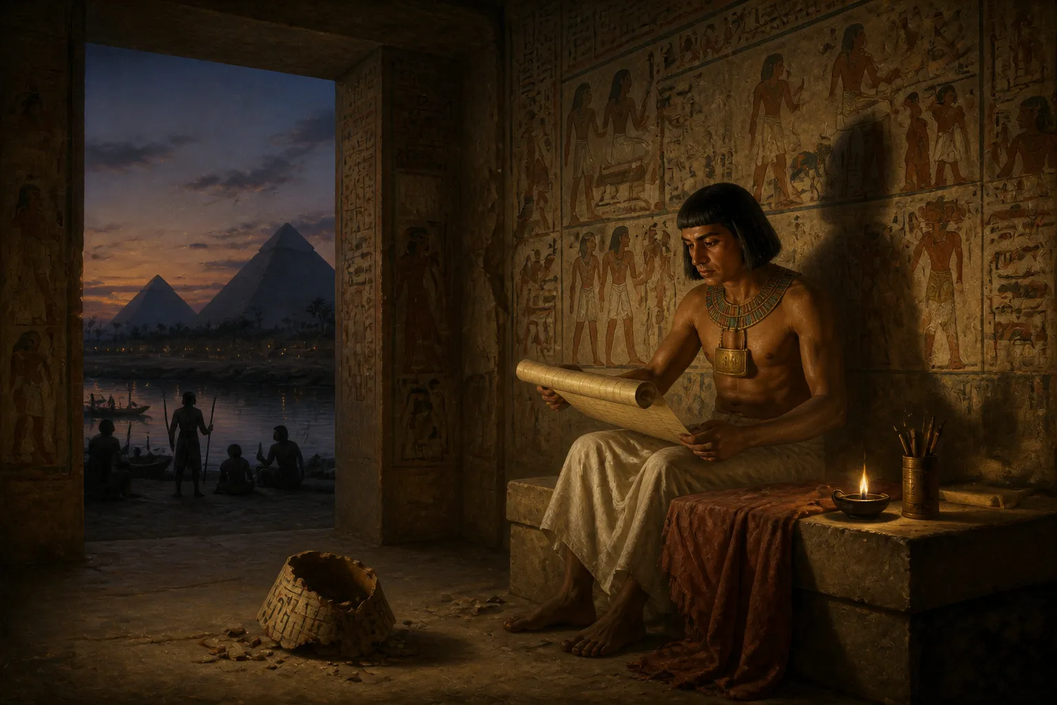 Throughout Egypt, the practice of writing letters to the dead persisted as a poignant testament to enduring human connections. Throughout Egypt, the practice of writing letters to the dead persisted as a poignant testament to enduring human connections.