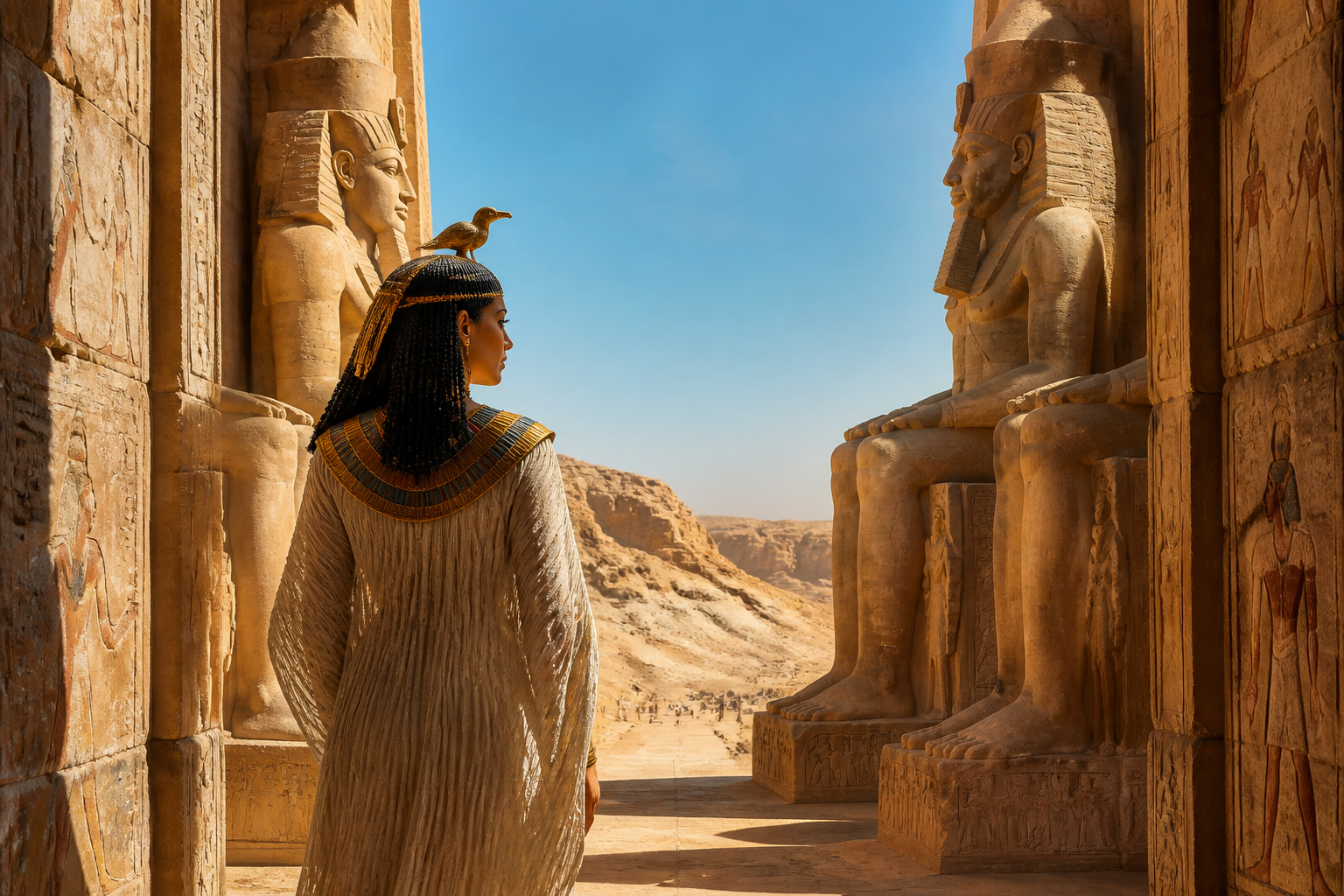 Nefertari stands apart in the annals of history as a queen granted unparalleled honor: a temple at Abu Simbel equal in grandeur to that of her husband, Ramesses… Nefertari stands apart in the annals of history as a queen granted unparalleled honor: a temple at Abu Simbel equal in grandeur to that of her husband, Ramesses…