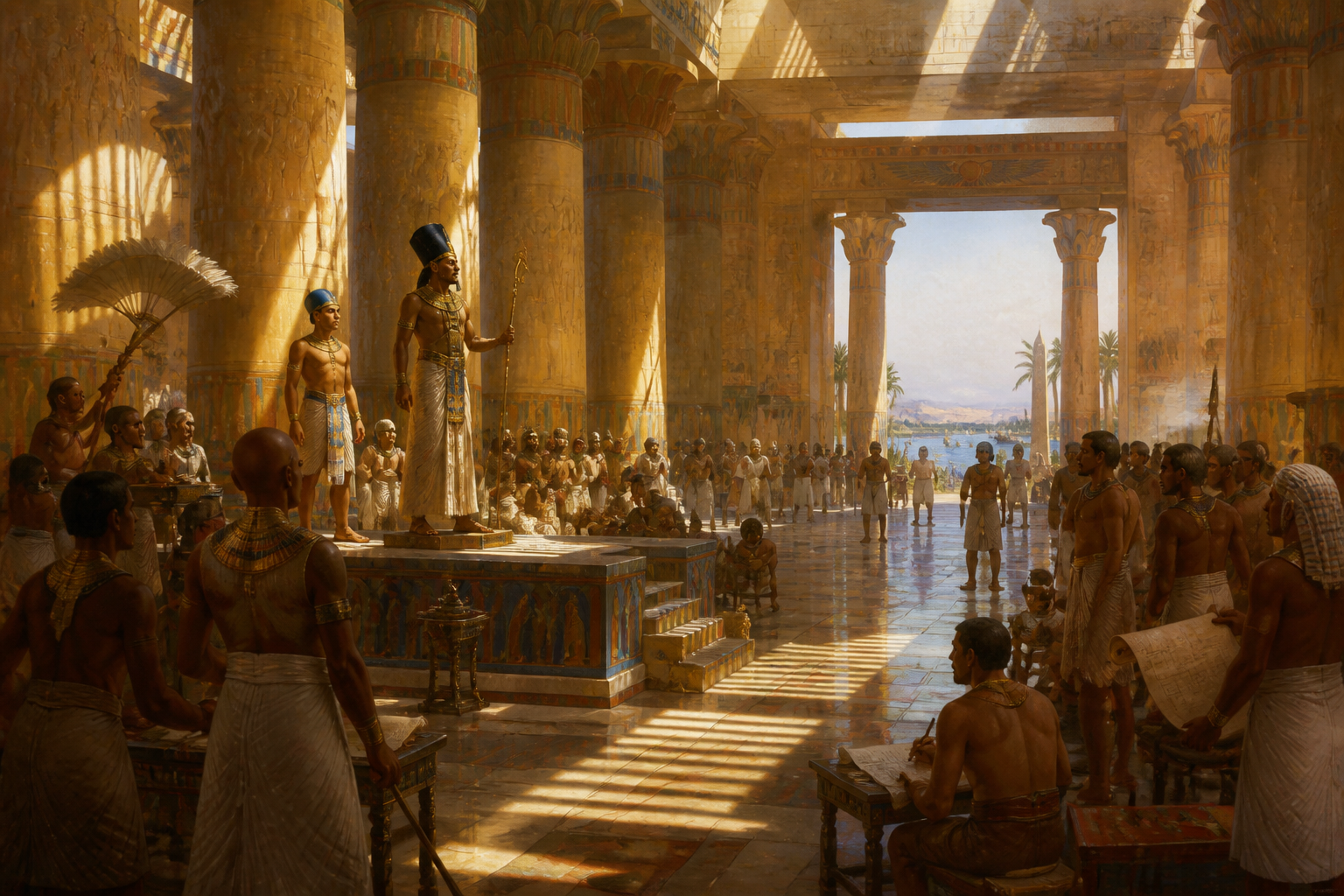 Seti I ascended to the throne during a time of reclamation, aiming to restore the lost magnificence of Egypt. His reign marked a renaissance of power, as he… Seti I ascended to the throne during a time of reclamation, aiming to restore the lost magnificence of Egypt. His reign marked a renaissance of power, as he…