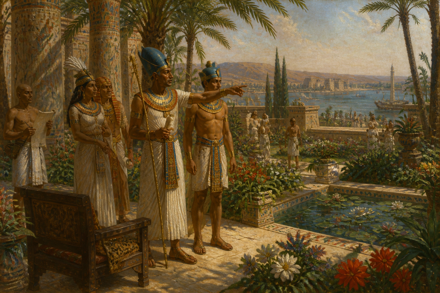 Seti I — page 5 illustration — Wonder Egypt Seti I — page 5 illustration — Wonder Egypt