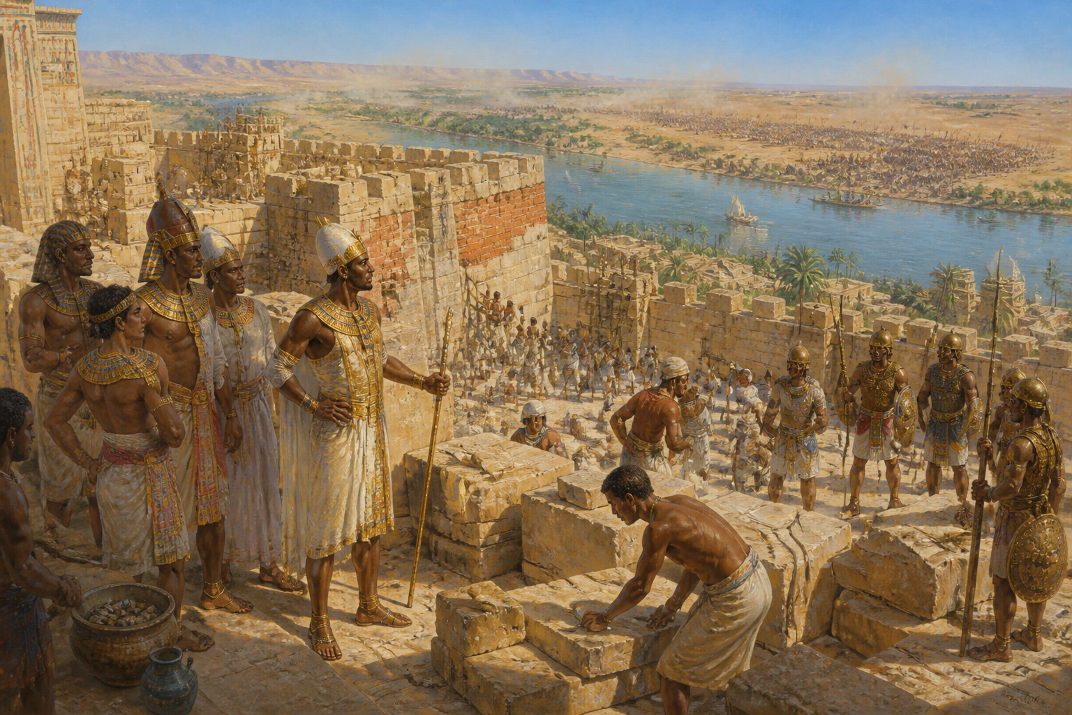 Taharqa — page 8 illustration — Wonder Egypt Taharqa — page 8 illustration — Wonder Egypt