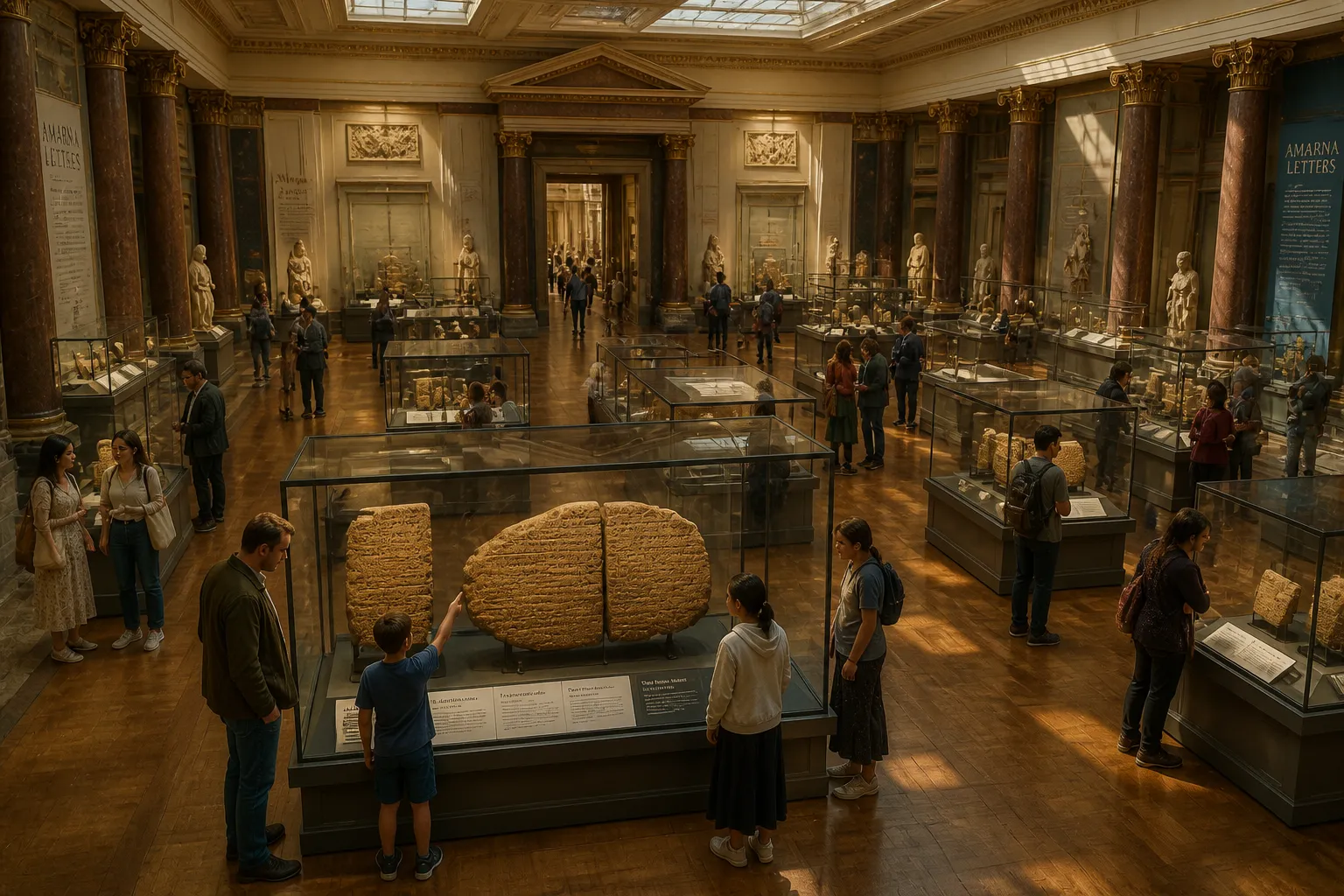 Within the hushed corridors of the British Museum's Room 57, a series of clay tablets tells tales of distant lands and powerful rulers. Within the hushed corridors of the British Museum's Room 57, a series of clay tablets tells tales of distant lands and powerful rulers.