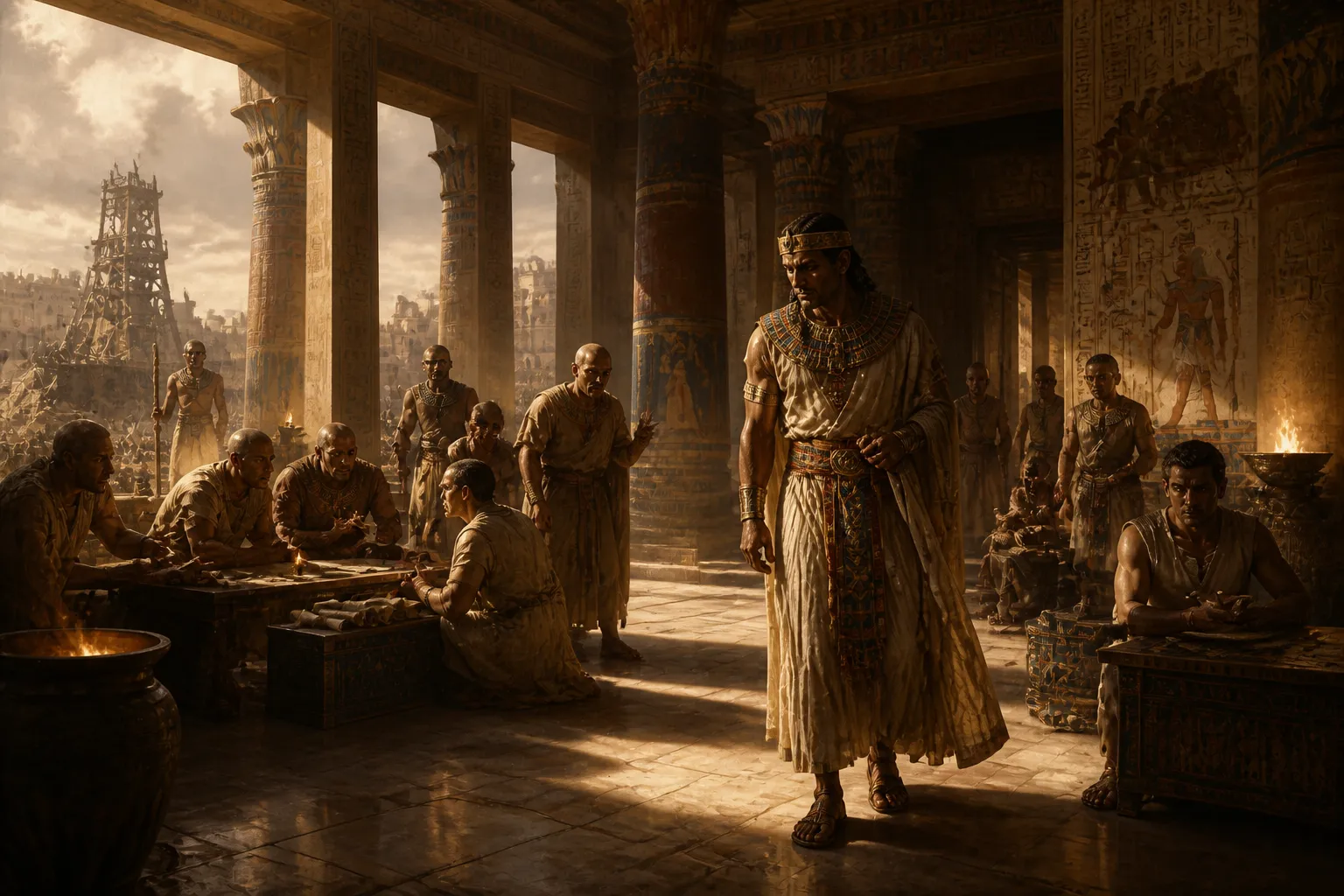 Inside the besieged city of Megiddo, the impact of the prolonged siege becomes painfully evident. Resources dwindle to dangerous levels, and the once-bustling… Inside the besieged city of Megiddo, the impact of the prolonged siege becomes painfully evident. Resources dwindle to dangerous levels, and the once-bustling…