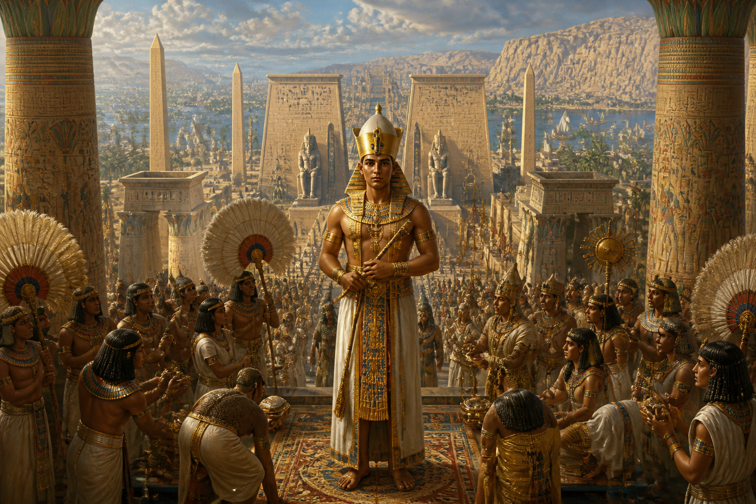 The Cache of Kings — 책 표지 — Wonder Egypt