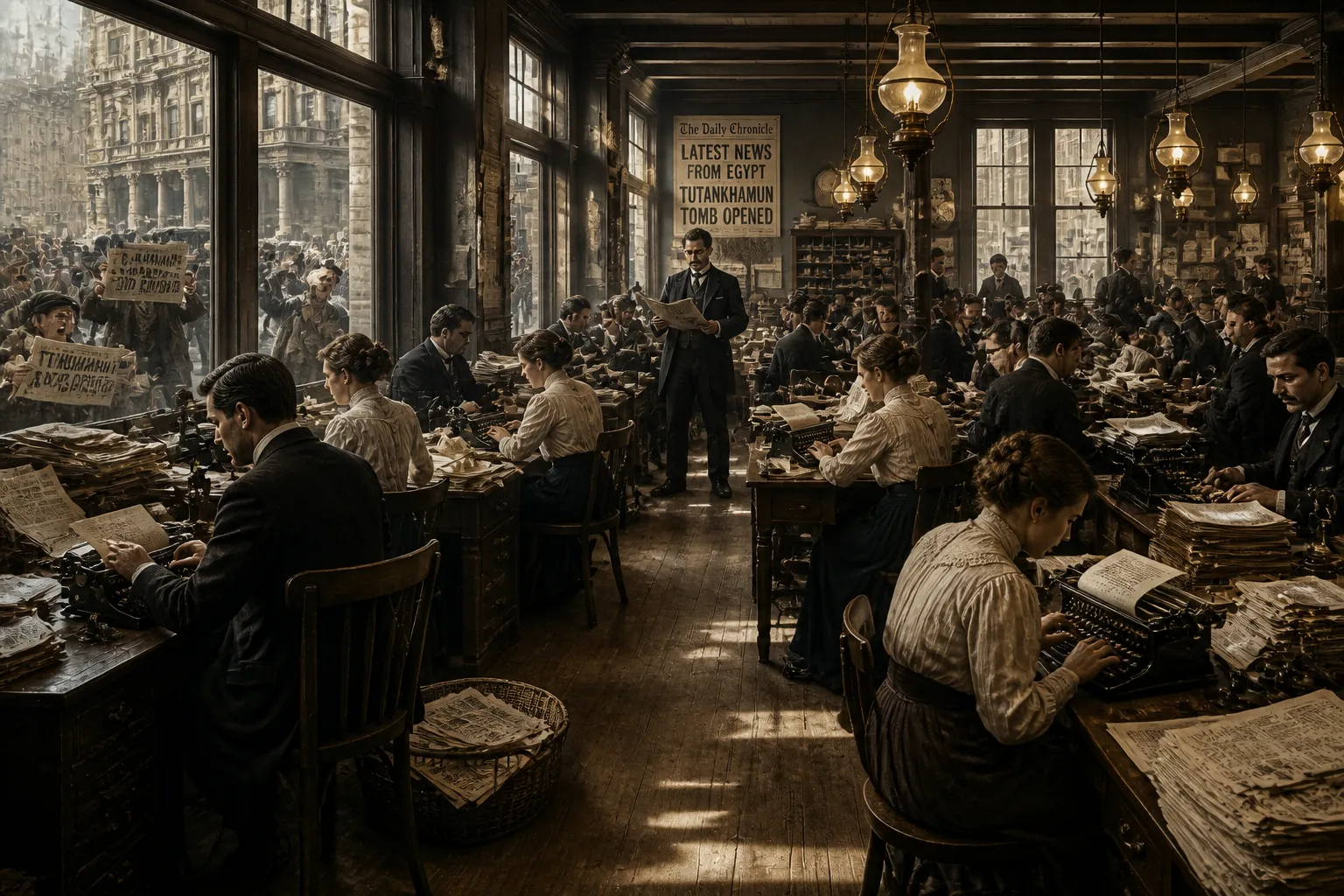 The vibrant metropolis of early 20th century London pulses with the sensation of a groundbreaking discovery across the seas. The vibrant metropolis of early 20th century London pulses with the sensation of a groundbreaking discovery across the seas.