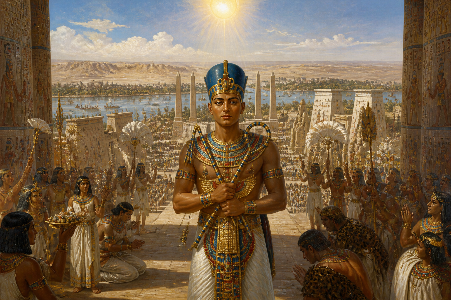 The Founding of Akhetaten — portada del libro — Wonder Egypt