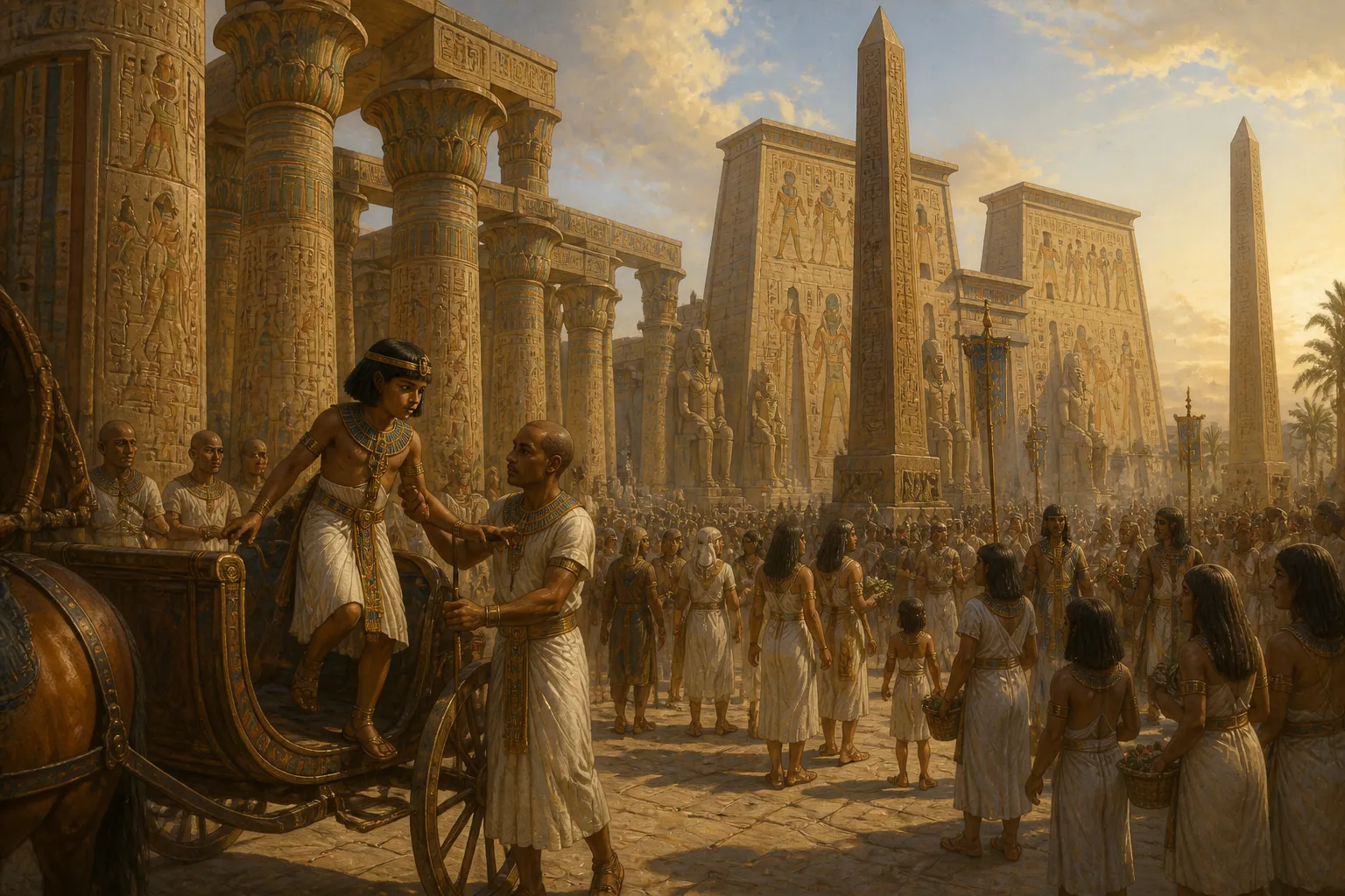 Años después, los templos recién restaurados de Karnak se alzan como un orgulloso testimonio de una era de recuperación y renovación. Años después, los templos recién restaurados de Karnak se alzan como un orgulloso testimonio de una era de recuperación y renovación.