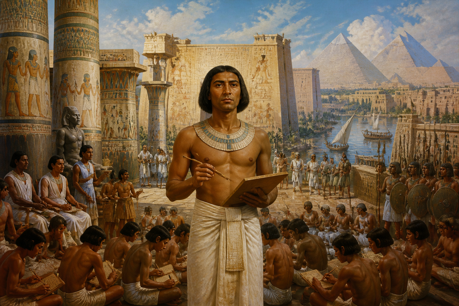 The Satire of the Trades — book cover — Wonder Egypt The Satire of the Trades — book cover — Wonder Egypt