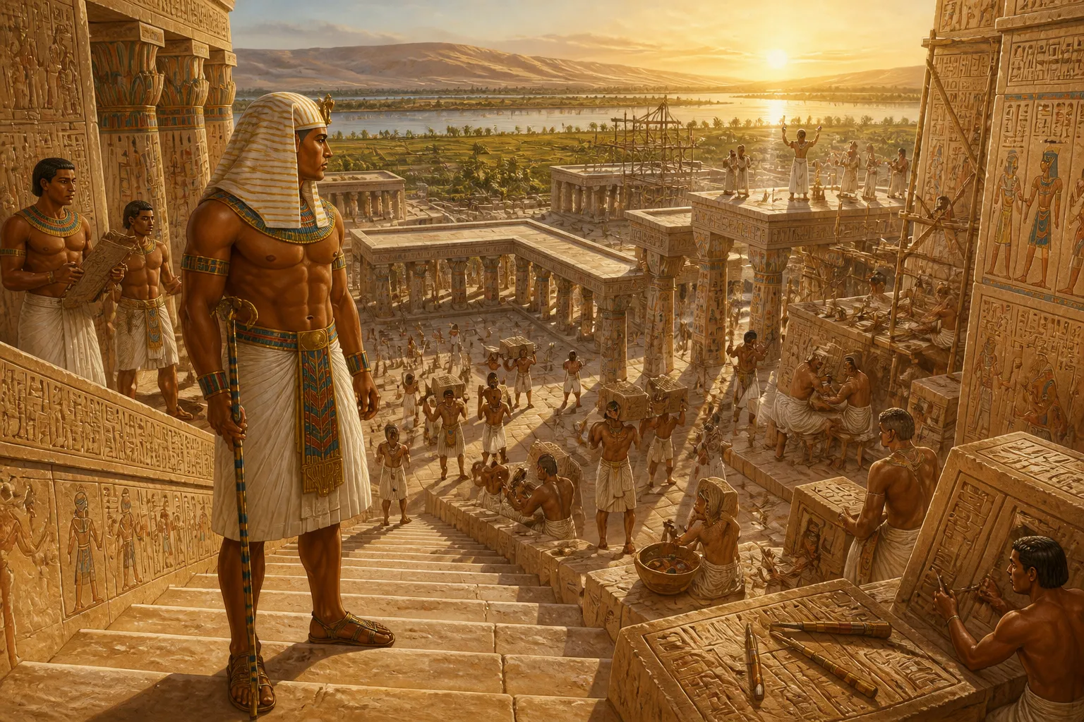 The Middle Kingdom of Egypt, spanning from around 2050 to 1710 BCE, was a time of flourishing art, religion, and architecture. The Middle Kingdom of Egypt, spanning from around 2050 to 1710 BCE, was a time of flourishing art, religion, and architecture.
