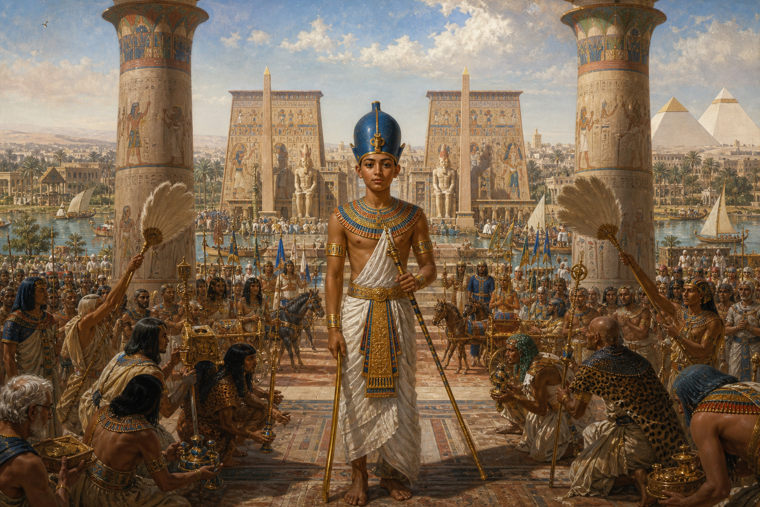 Tutankhamun — book cover — Wonder Egypt Tutankhamun — book cover — Wonder Egypt